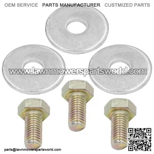 103-1026 / 1-800848 / 1-513208 Deck Spindle Blade Bolt & Washer Kit for Exmark & Toro