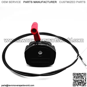 56" Lawn Mower Throttle Cable Kit with Universal Switch Lever Control Handle fits LawnMowers Garden Tool