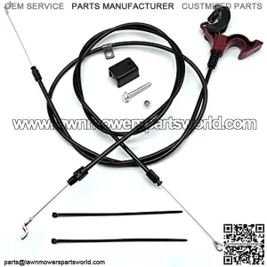 587326601 Lawn Mower Control Cable Kit Fits Craftsman Poluan Sears Roper Replaces 583451701 429638 438385