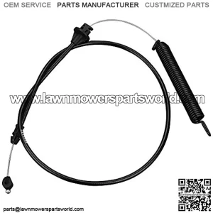 175067 Deck Clutch Cable for AYP Poulan Weed Eater 169676 532169676 532175067 21547184 Lawn Mower 42" LT1000 LT2000 Riding Lawn Mower(Cable Length: 45", Conduit Length: 32")
