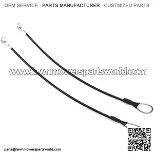 Replacement M159508 Tailgate Cable fit John Deere Gator HPX615E, HPX815E, M-Gator A1 (Military 6X4 Gator), TE Gator, TH 6x4 Gator (Diesel), TH 6x4 Gator (Gas), TX 4X2 Gator, TX 4X2 Gator (Turf).