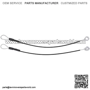 2Pcs Tailgate Cable for John Deere Gator Utility Vehicle M TE TH TX XUV 625i 825i HPX615E HPX815E XUV865R XUV855M XUV835E