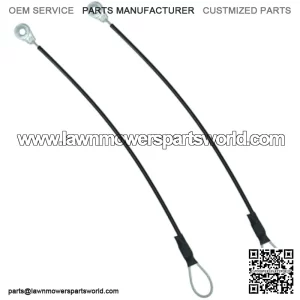2pcs Tailgate Cable Replace M159508 Compatible with John Deere Gator Utility Vehicle M TE TH TX XUV HPX615E XUV865R XUV855M XUV835E HPX615E