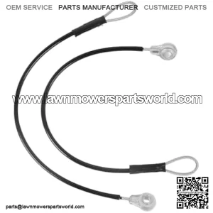 2Pc Tailgate Cable M159508 Compatible with John Deere Gator Utility Vehicle M TE TH TX XUV HPX615E XUV835E XUV855M XUV865R