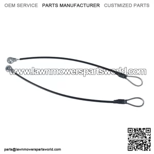 2* Tailgate Cables Fits John Deere Gators 6x4 HPX615E HPX815E XUV865R #M159508