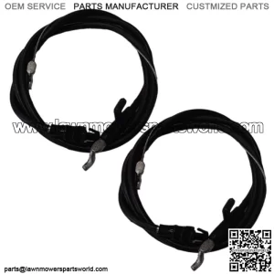 2 Lawnmower Lawn Mower Throttle Pull Cable Engine Control Cable Fits MTD Series