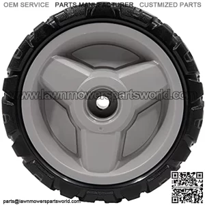 490-322-0013 8-Inch Drive Wheel Assembly for Craftsman and Walk-Behind Mowers OE# 580365301 and 593198101, Black