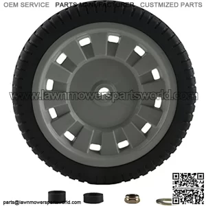 Universal 8-Inch Lawn Mower Wheel with Adapters