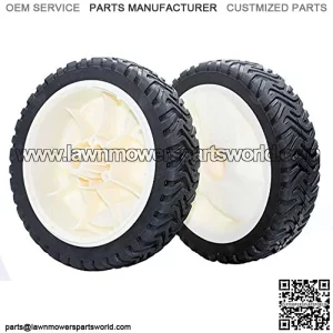 Lawn Mower Wheel Replaces  105-1814 Front/Rear Wheel 8" 3/4" 1/2" (Set of 2)