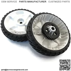 [115-4695] Qty. 2 Genuine OEM Toro 8" Drive Wheel Gears for 22" / 55 cm RWD Recycler Push Lawn Mower