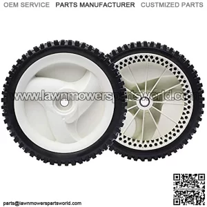 2 Pack Lawn Mower Front Drive Wheels Replaces Poulan Craftsman Husqvarna 194231X427 532403111 Wheels 8"X1-3/4"