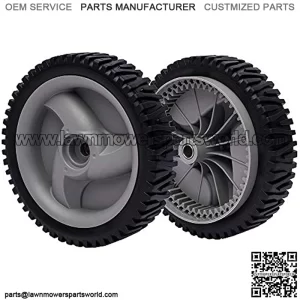 2 Pack Mower Front Drive Wheels for Craftsman Husqvarna 194231X460 401274X460 583719501 Wheel 8" X1-3/4
