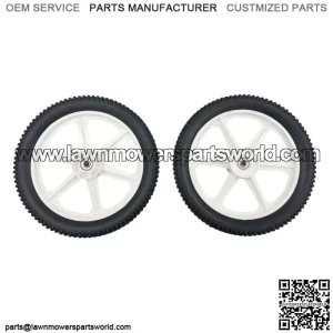 2 Wheels 189159 Fits Craftsman Walk Behind Mower 14" Fits Poulan Fits Husqvarna