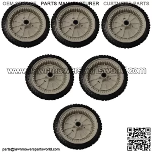 Set of (6) Drive Wheels for AYP/Fits Husqvarna Replaces 150340 180775 193144 958