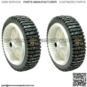 2 Plastic Front Drive Wheel Fits Sears Fits Craftsman Fits Husqvarna 180773