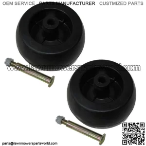2PK Deck Wheels & Bolts Fits Craftsman Riding Lawn Mower 133957 193406