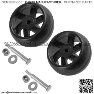 Deck Wheels for Poulan PP46SZ PPX19A46 PPX20VA46 PPX46Z PX46Z 46" Mower / Qty 2