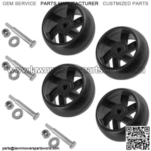 589527301 174873 532174873 Deck Wheels for AYP  Husqvarna Poulan Qty 4