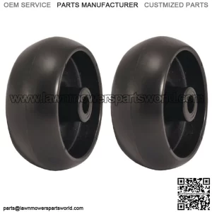 2 NEW DECK GAUGE WHEELS FOR JOHN DEERE GX10168 Z225 Z245 Z425 L100 L130 G100