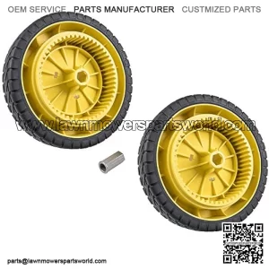 John Deere OEM Rear Wheel 2 Pack Kit John Deere JS 20 30 40 Walk Behind Mower GX24018