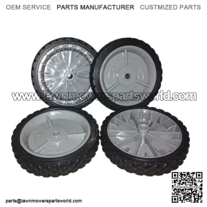 CRAFTSMAN OEM 7" WALK-BEHIND PUSH MOWER WHEELS 4PK FITS MOST MOWERS HUSQARNA
