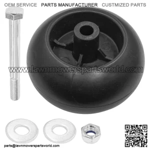 Cub Cadet/Hustler Raptor SD 54" Deck Wheel Anti-Scalp Roller w/Bolt - 781708