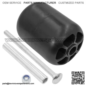 602341 60-Inch Deck Wheel Roller Replacement for Hustler Diesel Z, RD Diesel Z & Super Z Mowers
