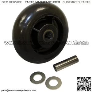 Deck Gage Wheel Kit Fits John Deere AM136720 60D 62" Mower Deck 2027R 2032R