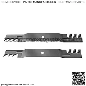 Caps Replacement Mulching Lawn Mower Blade for John Deere. Replaces Part Num