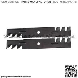 (2) 6496 Mower Blades for John Deere AM31100, 46" 47" 48" Deck