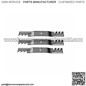 3 Pack Lawn Mower Blades Fits John Deere M128485