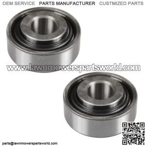 (2 Pack) Front Wheel Bearing Fits John Deere 600 700 800 900 Series Z-Trak Mower