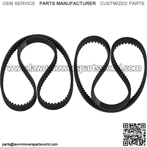 120-3335 Belt 30" Lawn Mower Replacement Belt for Toro TimeMaster & Exmark, 44" x 3/4" Fit for 1203335 265-610, 2pcs