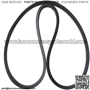 532196857 Belt Replacement Compatible with 196857, 3/8'' x 33'' Synthetic Rubber Lawn Mowers Drive Belt, Also Compatible with 532196857