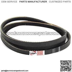 Mower MaxLife Belt, Designed to Specific Material, Dimensions, Shape, Construction and Pliability Standards That Ensure Superior Performance and Long Life, OEM 383002