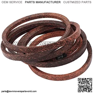 954-04044A Deck Belt 1/2" x 134" for MTD Cub Cad Zero Turn Lawn Mower RZT 50 RZT22 RZT42 RZT50 Z-Force S48 ZT22 ZT50 Gravely ZT 42XL 48XL 54XL ZTXL 2042 2548 2554 1842 2448 754-04044A