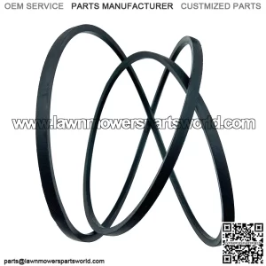 532429636 Deck Belt for AYP Hus-qvarna 42 inch Deck LT 152 1942 LTH 152 1942 2142DR YTH 18542 2042 91753242936 M84136 GX25232 1/2" x 101",6% coupon applied at checkout,with coupon