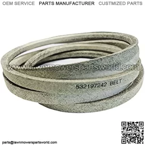 532197242 Replacement Lawn Mower Deck Belt for /AYP 532197242 197242 33154 with 48" Deck (5/8" x138 3/4")