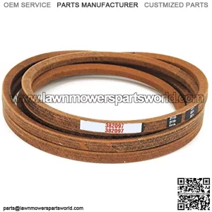 Mower MaxLife Belt, Designed to Specific Material, Dimensions, Shape, Construction and Pliability Standards That Ensure Superior Performance and Long Life, OEM 382097