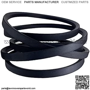 1/2 Inch x 130 Inch Lawn Mower Deck Belt Replacement for Ariens/Gravely 07200523, 93-3884 17-44HXL