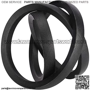 754-04045 Lawn Mower Deck Belt 1/2" x 109" for MTD Cub Ct Massey Ferguson Troy-Bilt 954-04045,754-04045, Replace112-5800