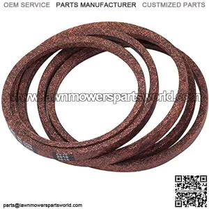 405143 Deck Belt 1/2" x 106" for Husq-Varna 532405143 584453101 2246LS TS246 TS346 YT46LS YTA1946 YTA20V46 YTH18K46 YTH20V46 PB18VA46 PB20VA46 PP20VA46 Lawn Mower