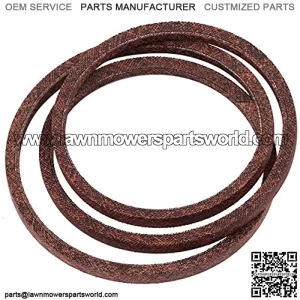 754-0497 Deck Belt 60" x 1/2" 4L600 for Cub Cad 1170 1180 1515 1517 1527 Lawn Mower MTD White Outdoor LT1018 LT1650 LT1800 LT1850 LT1855 LT1855H LT2150 ZTT1850 ZTT2150 to-RO 7-9390 7-4233 11-1740