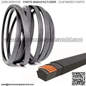 Lawn Mower Tractor Deck Replacement Deck Belt 5/8" x 159" for Ferris 5103753, 5103929??IS600Z Series mowers with 48" Deck