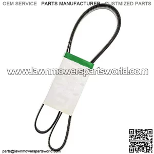 Pump Drive Belt Replacement for Exmark 103-4569 60" 66" 72" Decks Lazer Z XS Triton Lawn Mowers