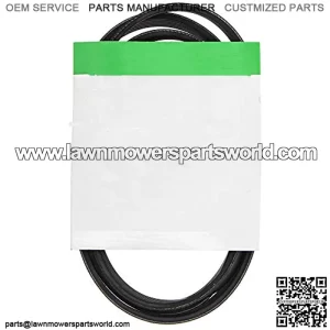 Pump Drive Belt Replacement for TCU12829 Ztrak 737 757 PC2862 PC10357 Zero-Turn Mowers