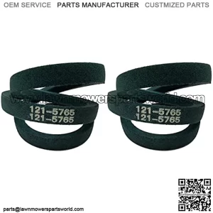 121-5765 Belt fits  Timemaster Turfmaster 30" Mower PTO Belt (2 Pack)