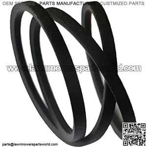 754-04065 Lawn Mower Drive Belt 3/8" x 31" for Troy-Bilt, MTD, Yard-Man, Huskee, Yard Machines 754-04082 754-04101, 754-0637, 754-0637A, 954-0637, 954-0637A; 578456904