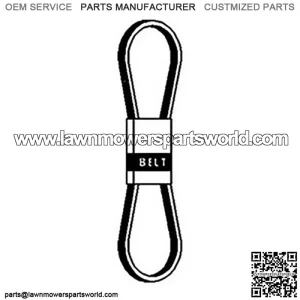 Industrial Belt Fits Exmark Fits Husqvarna 1-413093 413093  5391092-42 539109242