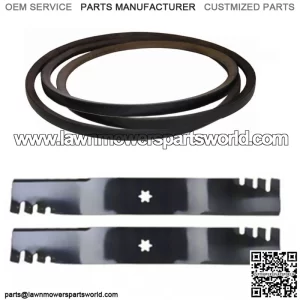 954-04045 Replacement Belt & Blades Deck Kit 742-0616 Fits Cub Cadet Fits MTD